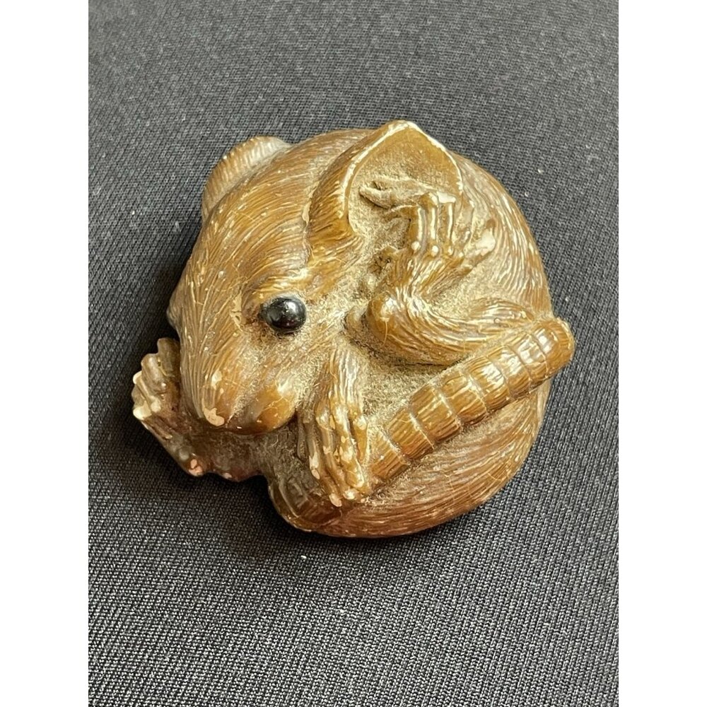 Vintage Ralph Massey Signed Pin Animal Brooch 35 Of 300 Mouse Rat Rare HTF